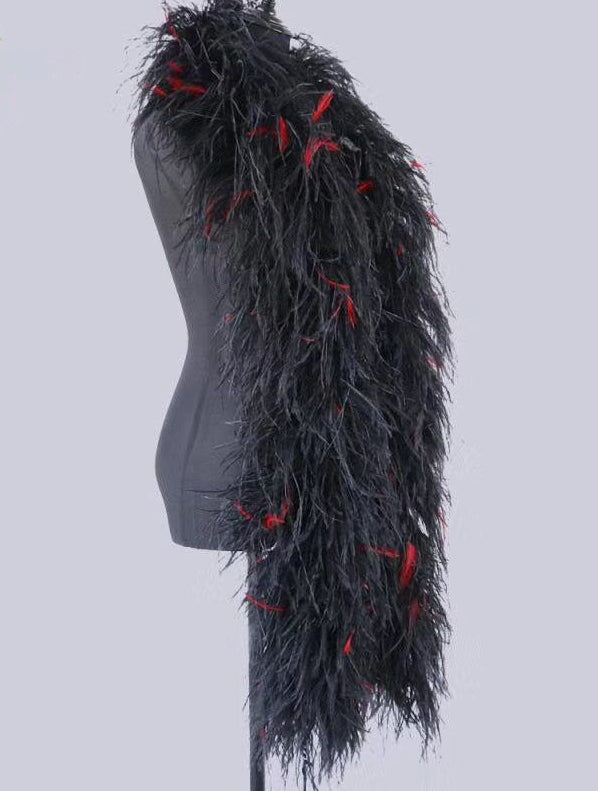 10-Ply Ostrich Feather Boa – 2 Yards | 1 Piece FeatherParadise.com