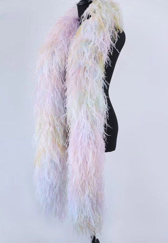 10-Ply Ostrich Feather Boa – 2 Yards | 1 Piece FeatherParadise.com