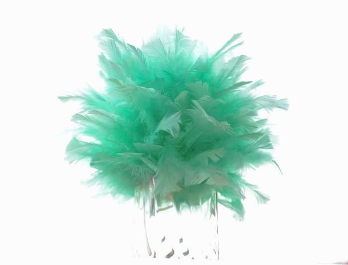 12 Inch Turkey Feather Ball Wedding Decoration | 1 Piece