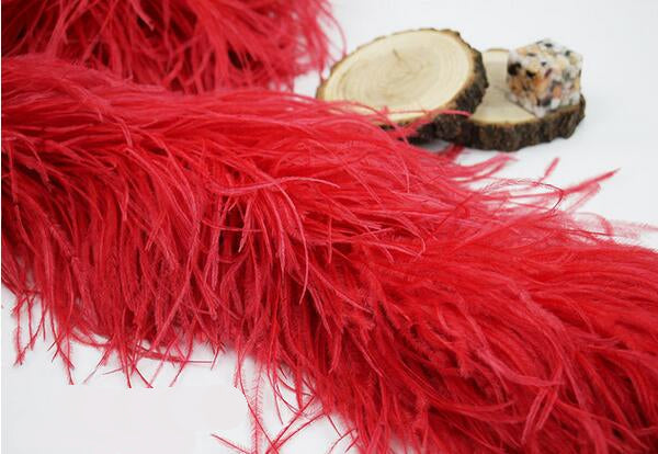 12-Ply Ostrich Feather Boa – 2 Yards | 1 Piece FeatherParadise.com