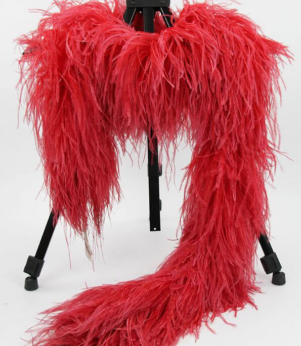 12-Ply Ostrich Feather Boa – 2 Yards | 1 Piece FeatherParadise.com