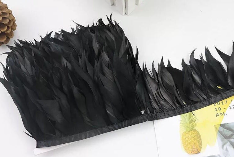 Chandelle Feather Fringe | 10 Yard FeatherParadise.com