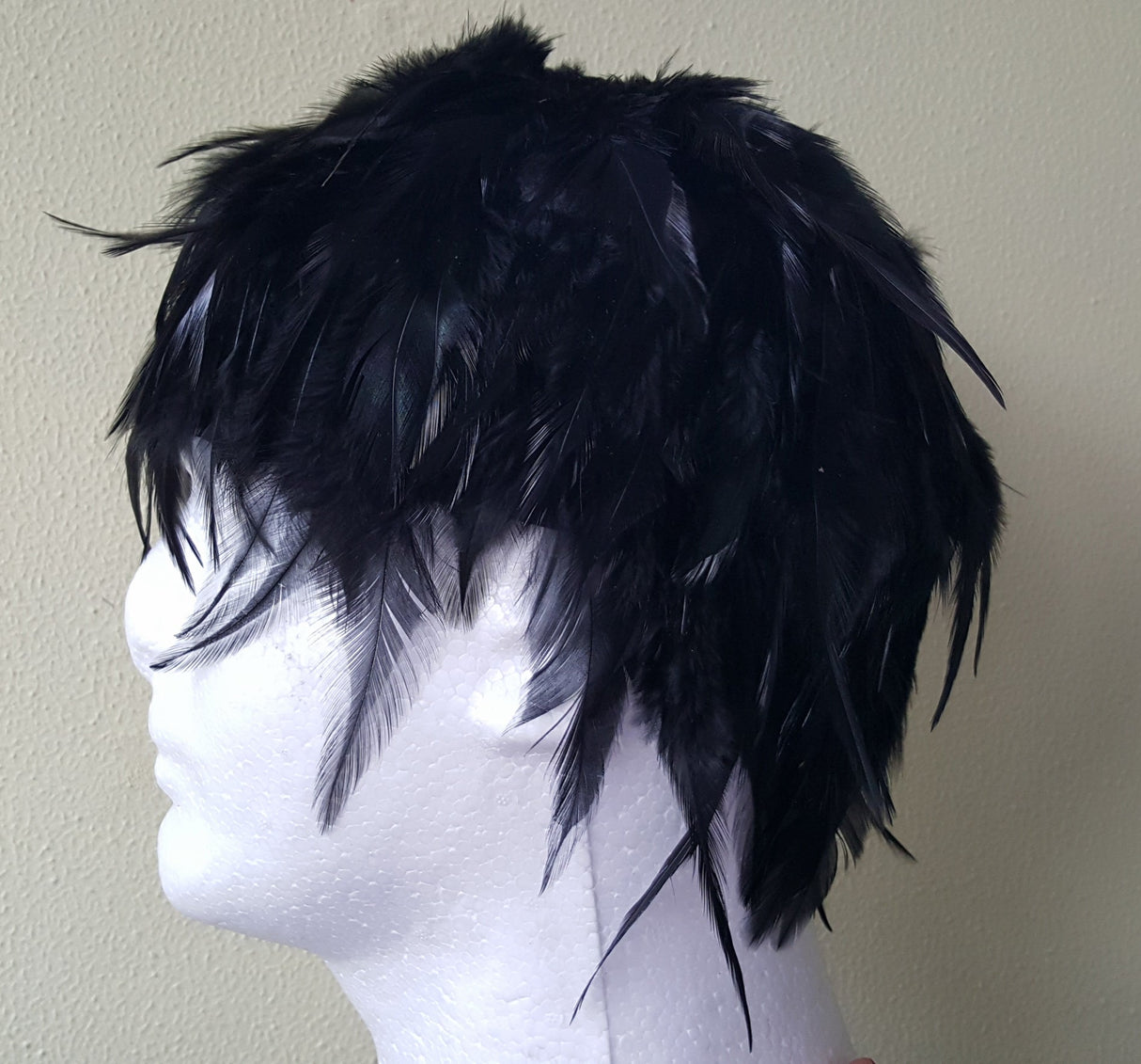 Handmade Hackle Feather Wig 1 Piece FeatherParadise.com