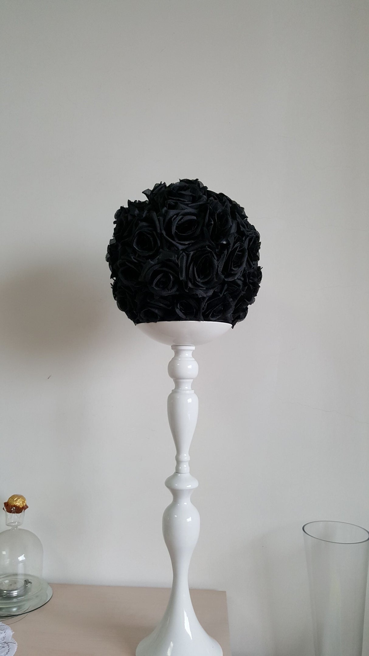 6 Inch Rose Pomander Ball – Wedding & Event Decor | 1 Piece FeatherParadise.com