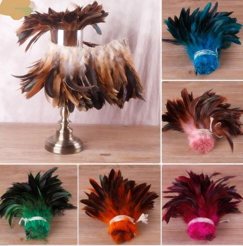 800 Pieces Rooster Schlappen Feathers Fishing Fly Feathers FeatherParadise.com