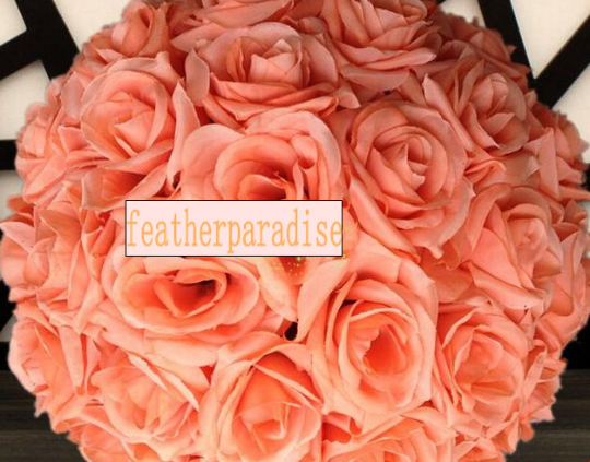 6 Inch Rose Pomander Ball – Wedding & Event Decor | 1 Piece FeatherParadise.com