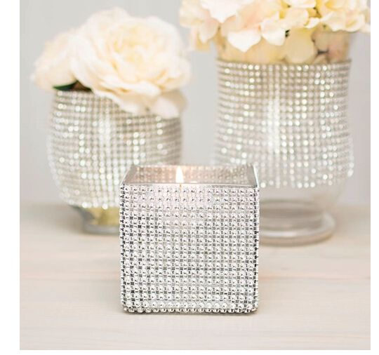 Rhinestone Mesh Roll - 10 Yards