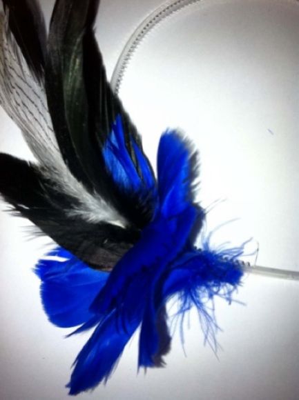 Feather Flower Hat Pin & Corsage Clip | 1 Piece