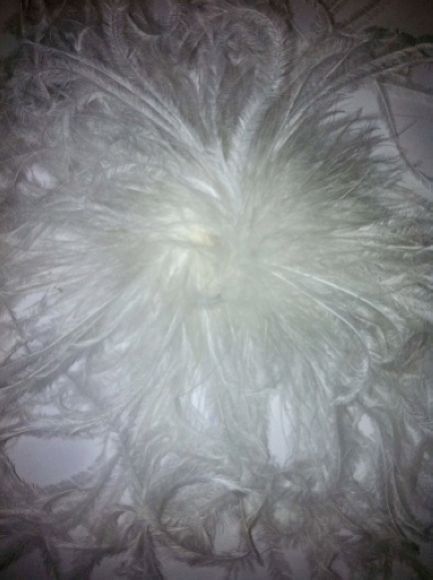 Feather Flower Hat Pin & Corsage Clip | 1 Piece