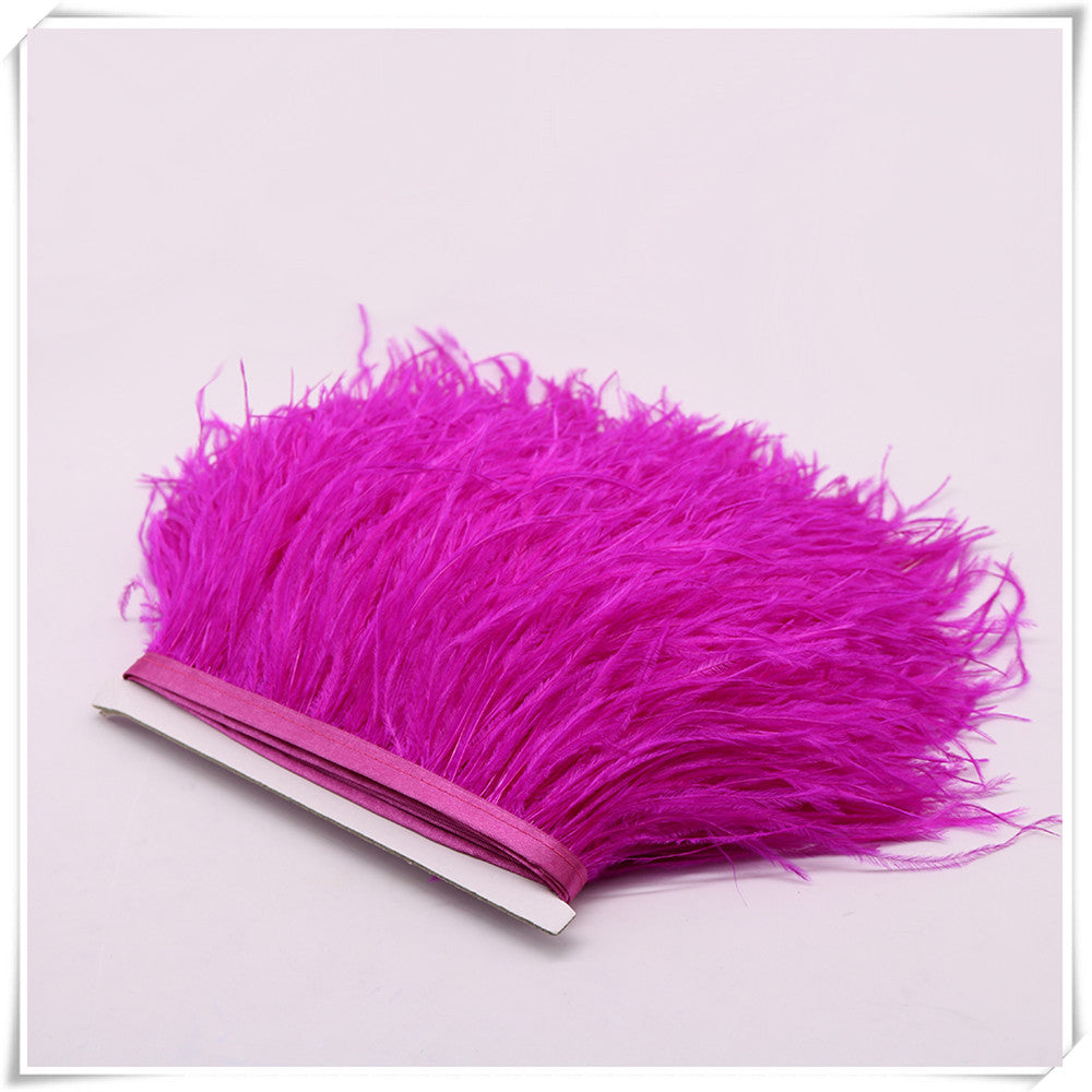 10 Yard 4-6 Inches Ostrich Feather Fringe