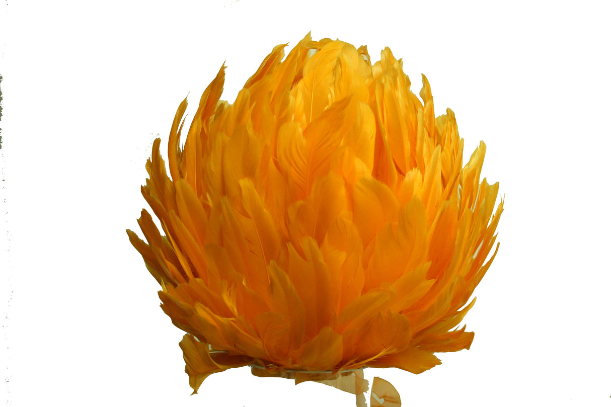 14 Inch Decorative Goose Feather Ball – Event Decor | 1 Piece FeatherParadise.com