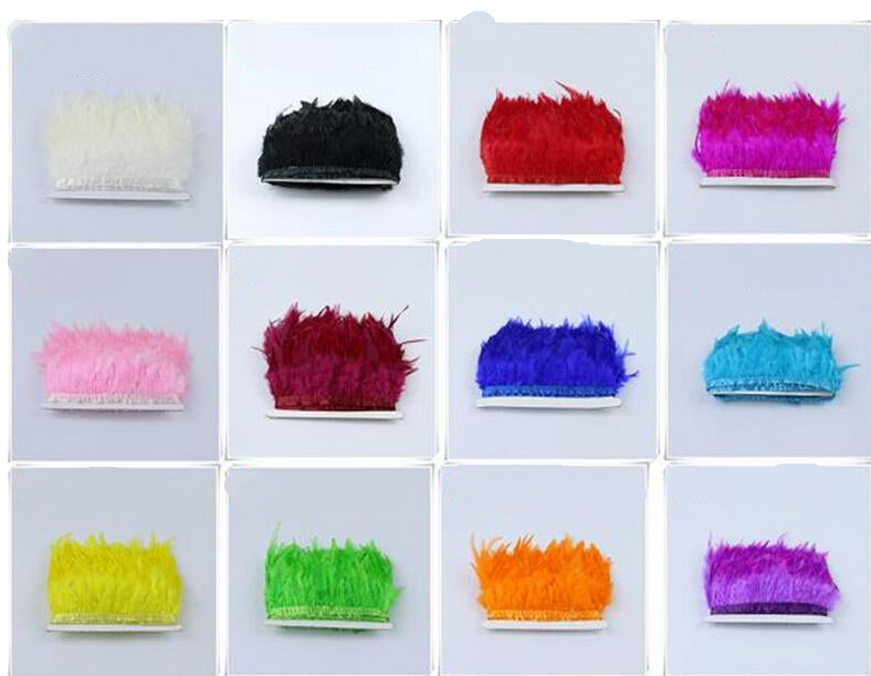 Rooster Schlappen Feather Fringe | 1 Yard