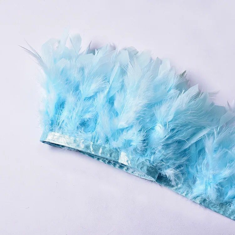 Chandelle Feather Fringe | 10 Yard FeatherParadise.com