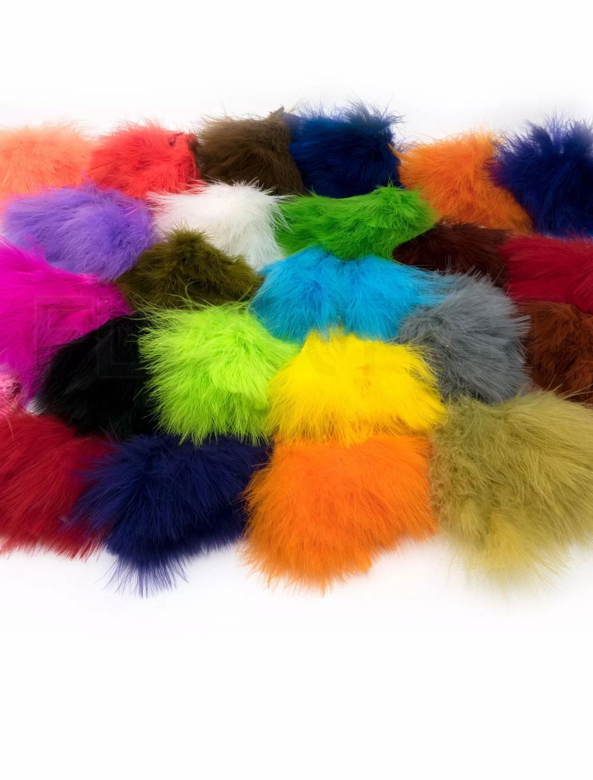 Marabou Feather Fringe | 1 Yard FeatherParadise.com