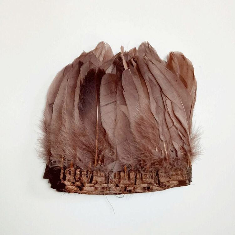Parried Goose Feather Fringe for Sewing & Crafts | 2 Yards FeatherParadise.com