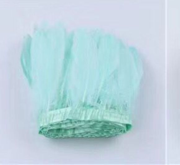 Parried Goose Feather Fringe for Sewing & Crafts | 2 Yards FeatherParadise.com