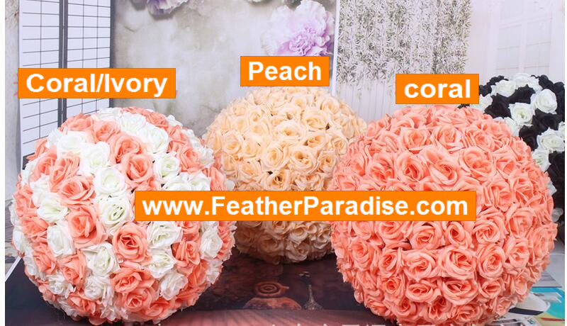 6 Inch Rose Pomander Ball – Wedding & Event Decor | 1 Piece