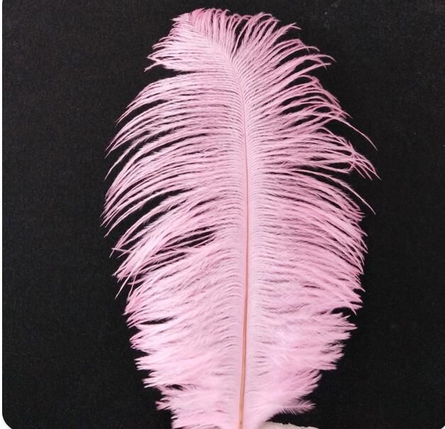 Red Ostrich Feathers 28-30 Inches