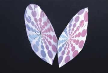 Printed Feathers for Earrings, Crafts & DIY | 2 Pieces