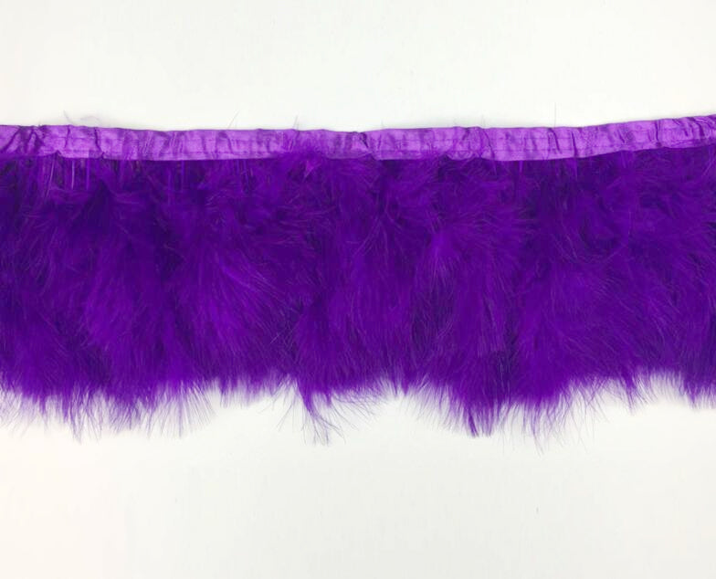 Marabou Feather Fringe | 1 Yard FeatherParadise.com