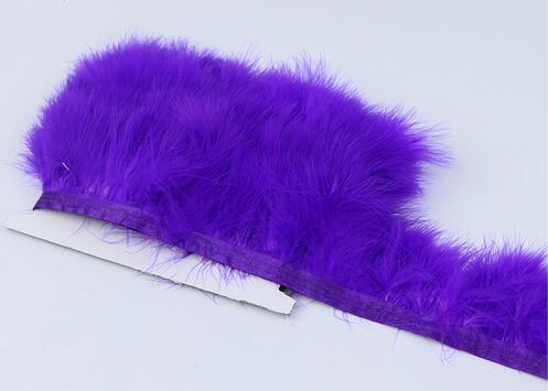 Marabou Feather Fringe | 1 Yard FeatherParadise.com