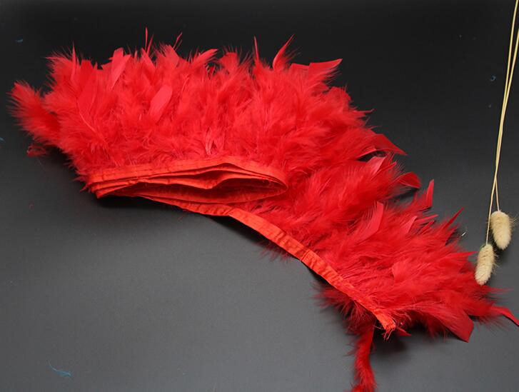 Chandelle Feather Fringe | 10 Yard FeatherParadise.com