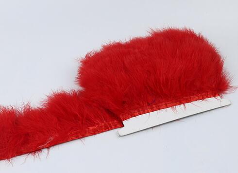 Marabou Feather Fringe | 1 Yard FeatherParadise.com