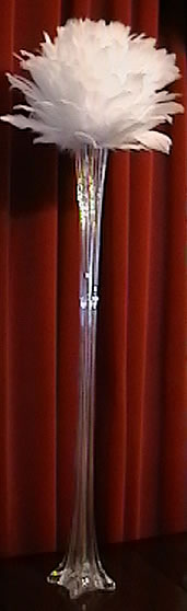 14 Inch Decorative Goose Feather Ball – Event Decor | 1 Piece FeatherParadise.com