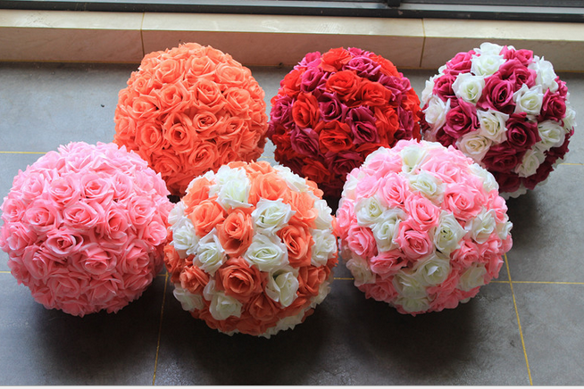 9-10 Inch Rose Pomander Ball – Wedding & Event Decor | 1 Piece FeatherParadise.com
