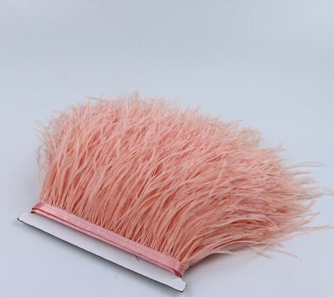 3–4 Inch Ostrich Feather Fringe Trim | 1 Yard FeatherParadise.com