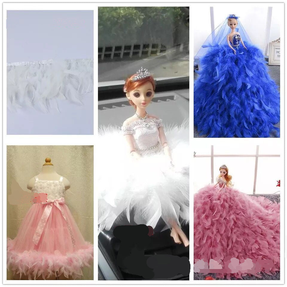 Chandelle Feather Fringe | 10 Yard