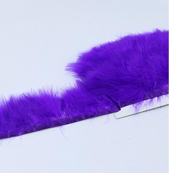 Marabou Feather Fringe | 1 Yard FeatherParadise.com