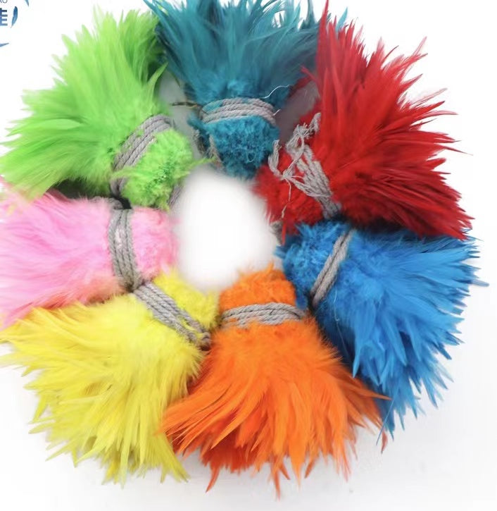 800 Pieces Rooster Saddles Feathers Fishing Fly Feathers FeatherParadise.com