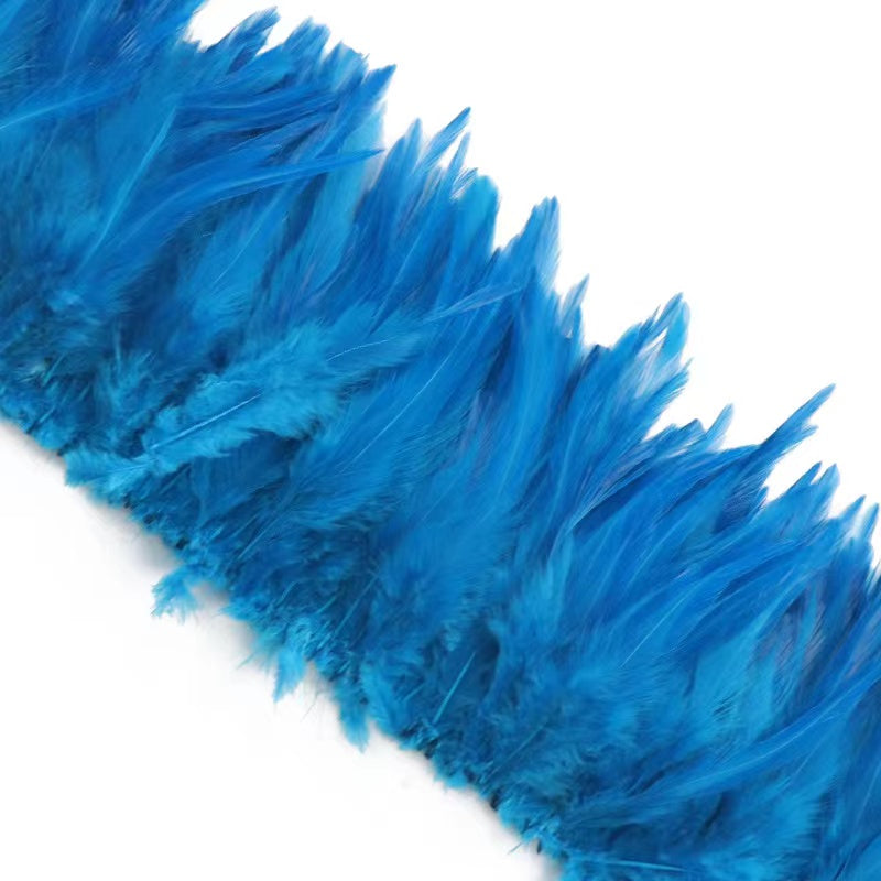 Rooster Saddle Feather Fringe | 10 Yard FeatherParadise.com