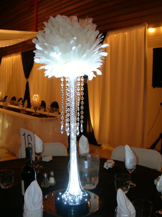 14 Inch Decorative Goose Feather Ball – Event Decor | 1 Piece FeatherParadise.com