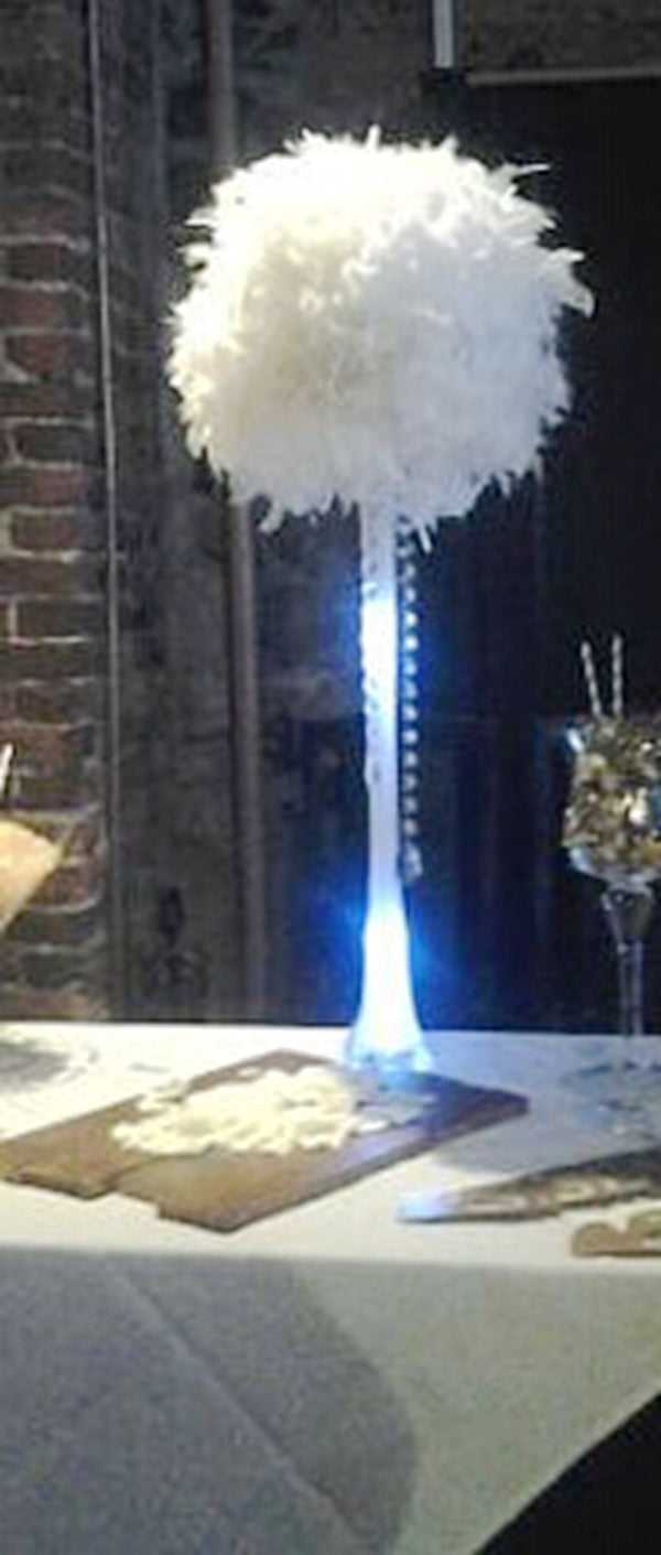 6 Inches Feather Pom Pom Kissing Ball 1 Piece FeatherParadise.com