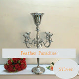 30 Inch 5-Arm Candelabra Wedding Centerpiece & Floral Stand | 1 Piece