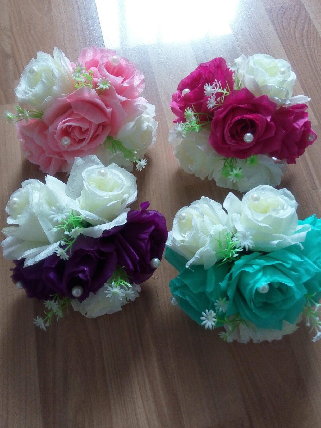 6 Inch Rose Pomander Ball – Wedding & Event Decor | 1 Piece