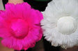 6 Inch Feather Flower Ornament | 1 Piece FeatherParadise.com
