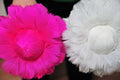 Feather Flower Ornaments