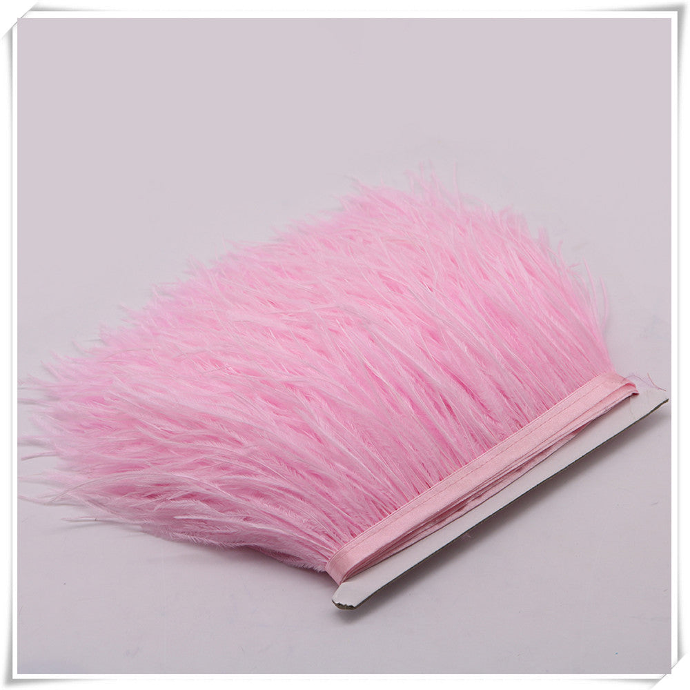 10 Yard 4-6 Inches Ostrich Feather Fringe