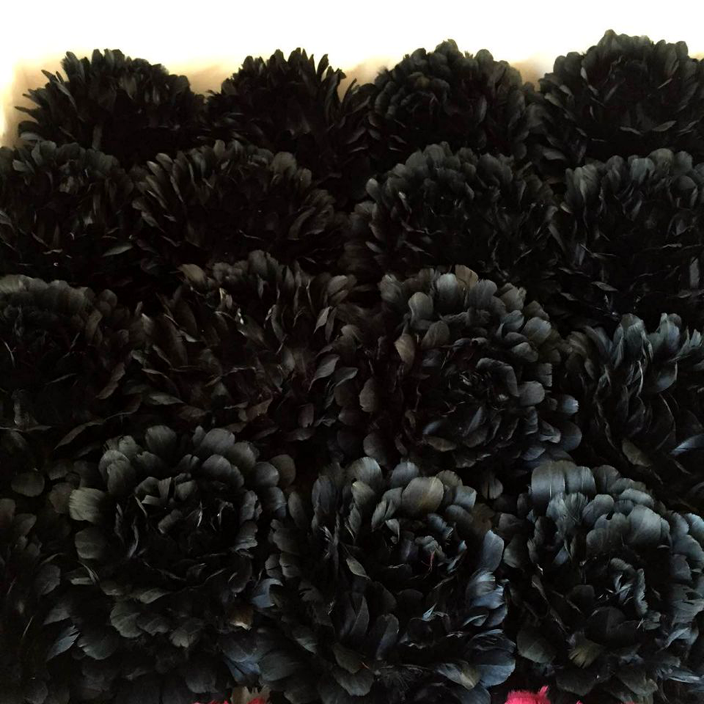 14 Inch Decorative Goose Feather Ball – Event Decor | 1 Piece FeatherParadise.com