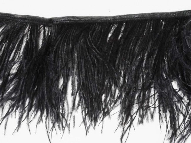 10 Yard 4-6 Inches Ostrich Feather Fringe