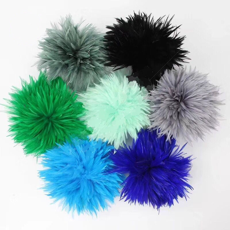 800 Pieces Rooster Saddles Feathers Fishing Fly Feathers