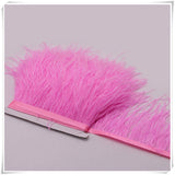 10 Yard 4-6 Inches Ostrich Feather Fringe