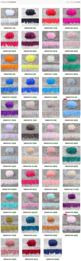 Chandelle Feather Fringe | 10 Yard