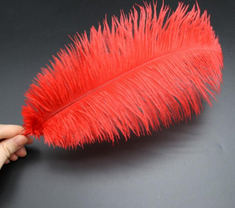 Royal Blue Ostrich Feathers 14-16 Inches