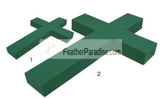 Floral Foam Cross - 2 Pieces