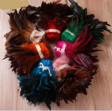 800 Pieces Rooster Schlappen Feathers Fishing Fly Feathers FeatherParadise.com