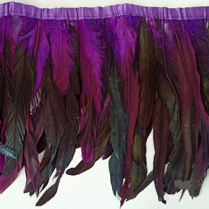 Coque Tail Feather Fringe